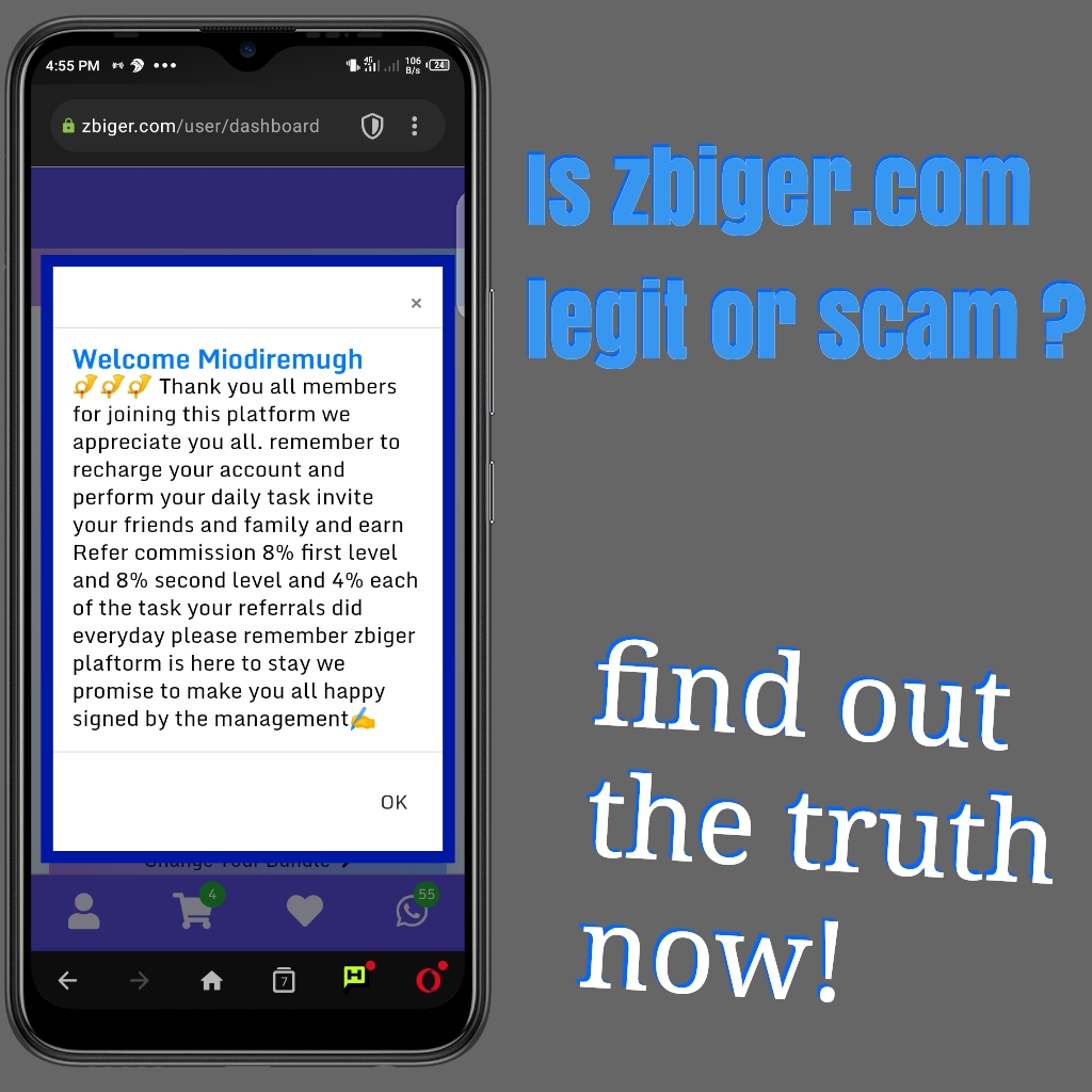 Zbiger Reviews: Is zbiger.com legit or scam? Find out now!!