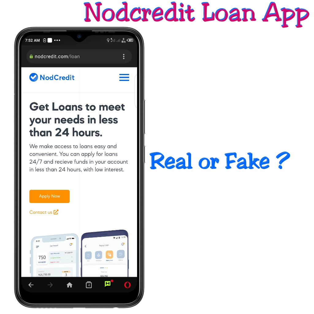 Nodcredit.com Review: Real or Fake? ( Loan up to N50,000 Fast )