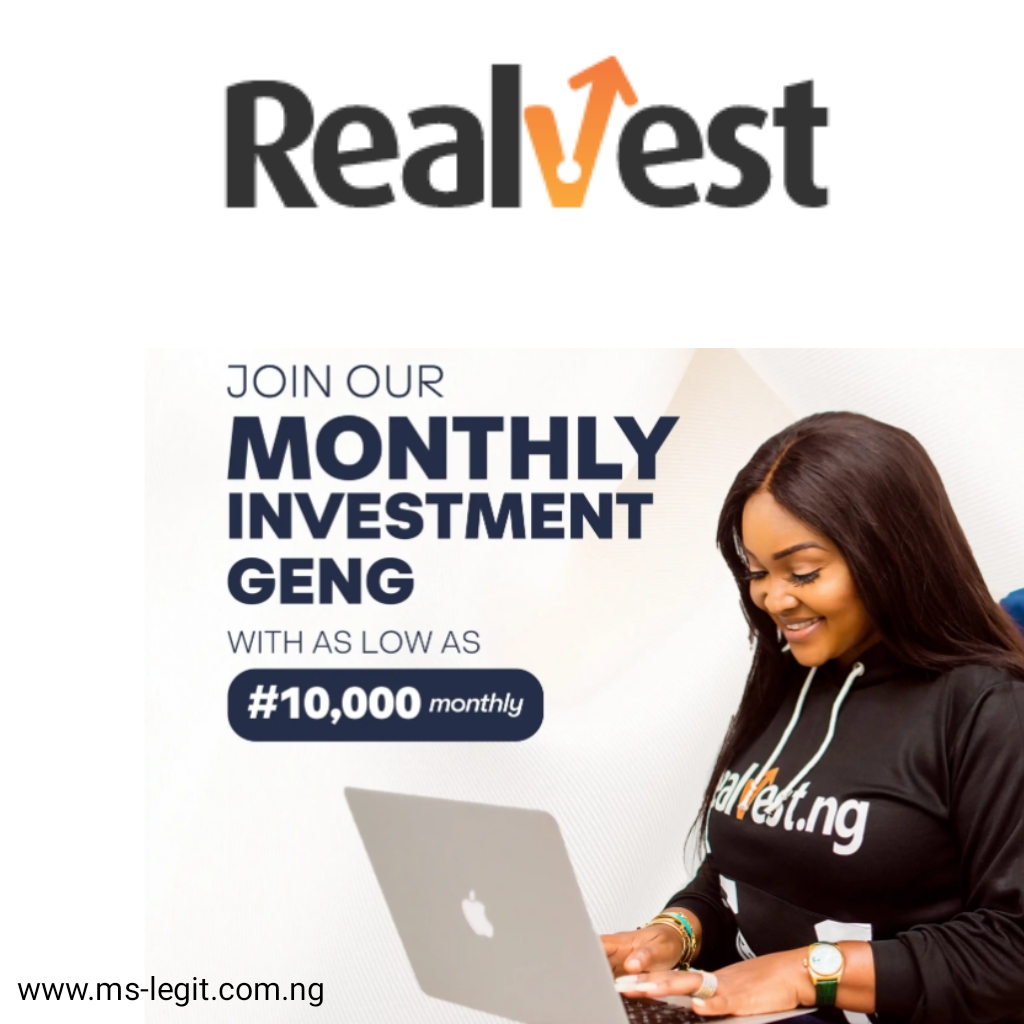 RealVest.ng Review | Check if it’s Scam or Legit