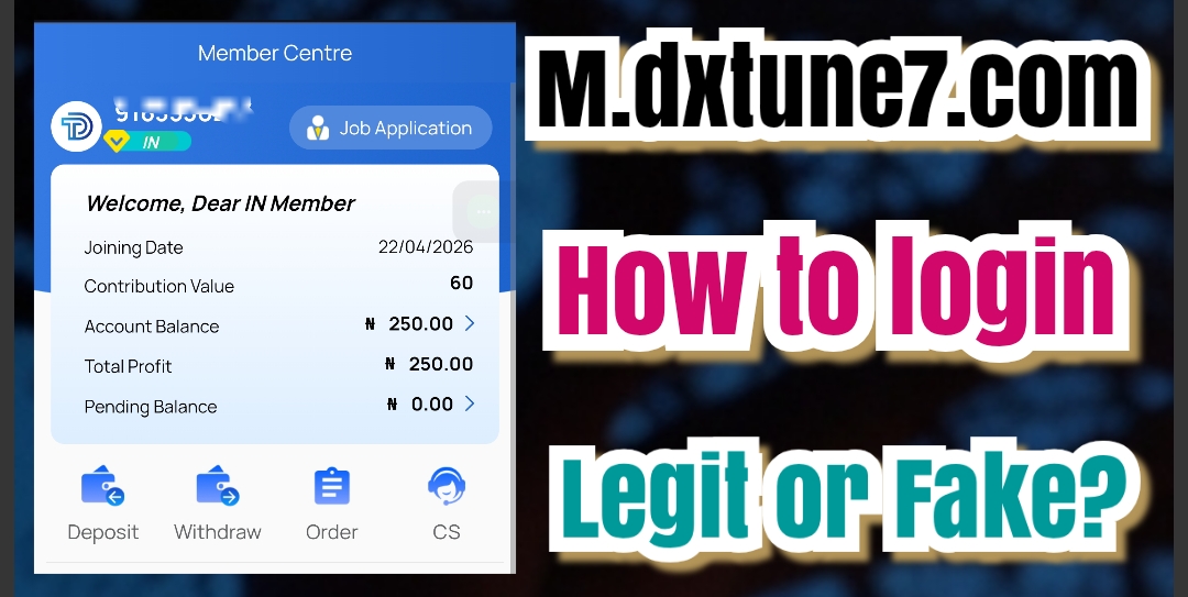 M.dxtune7.com Review: Dxtune7 Login, Legit or Fake? - MS-LEGIT
